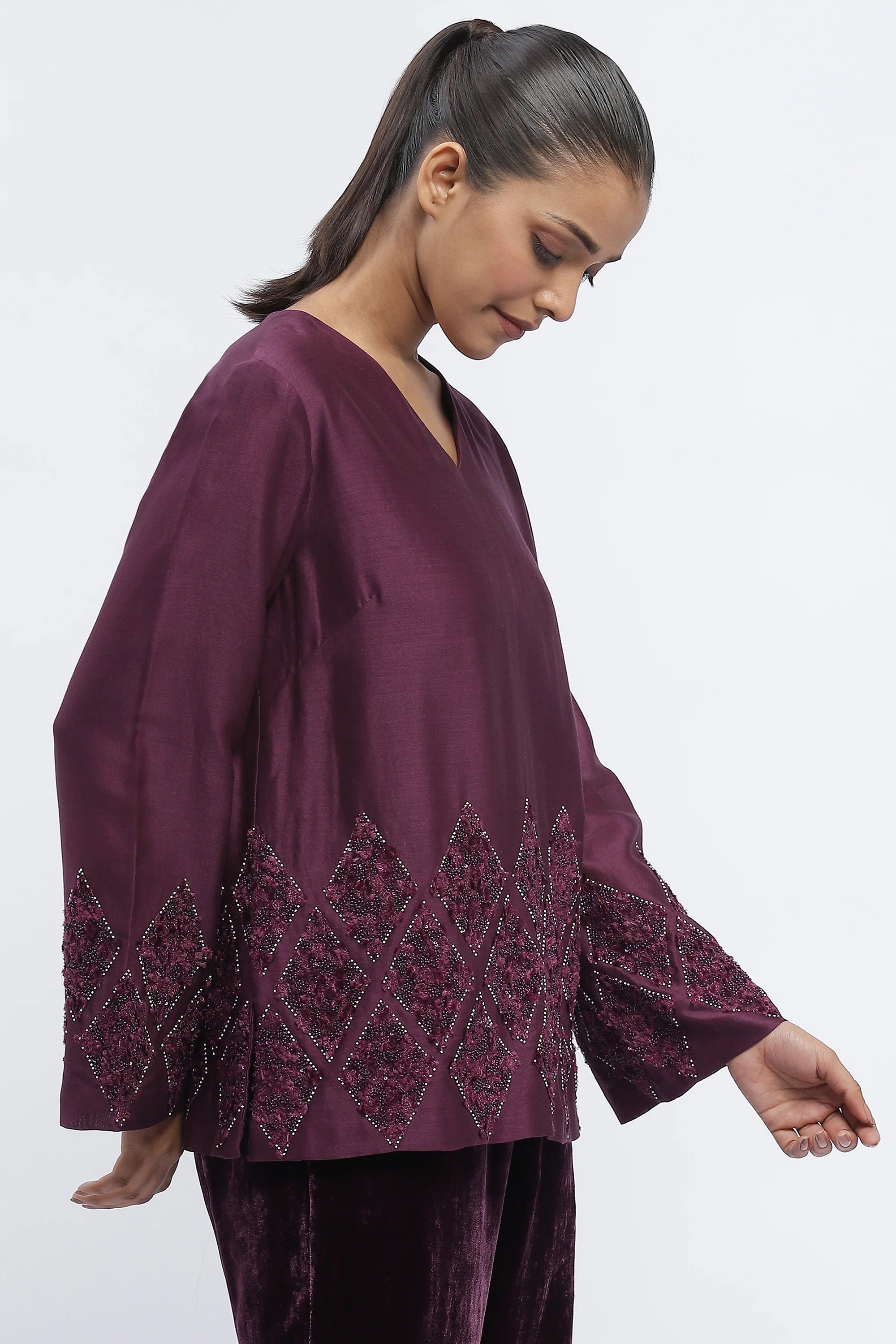 Sequin Harlequin  Top