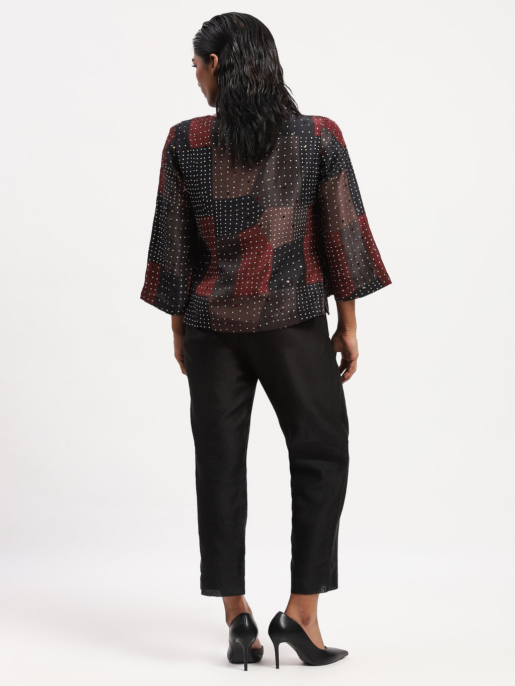 Sequin Blocks Top