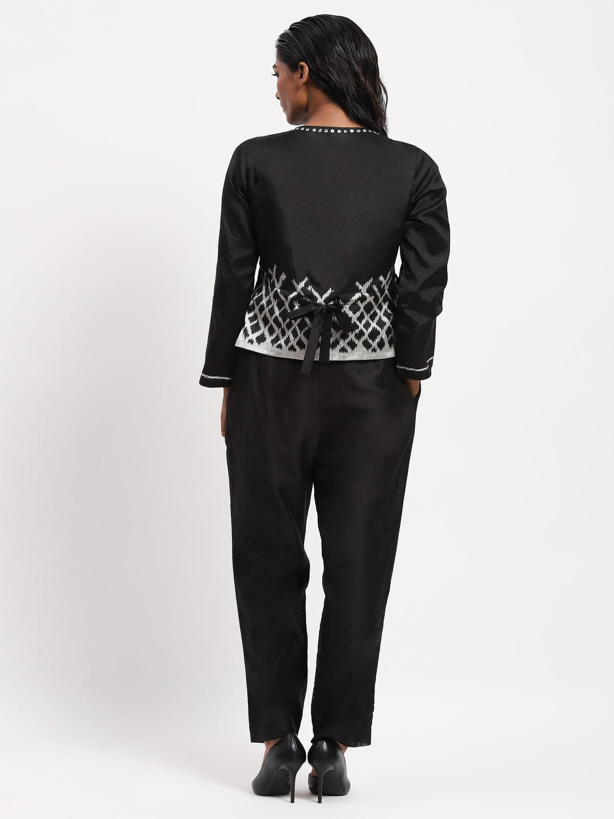 Lattice Ikat Top