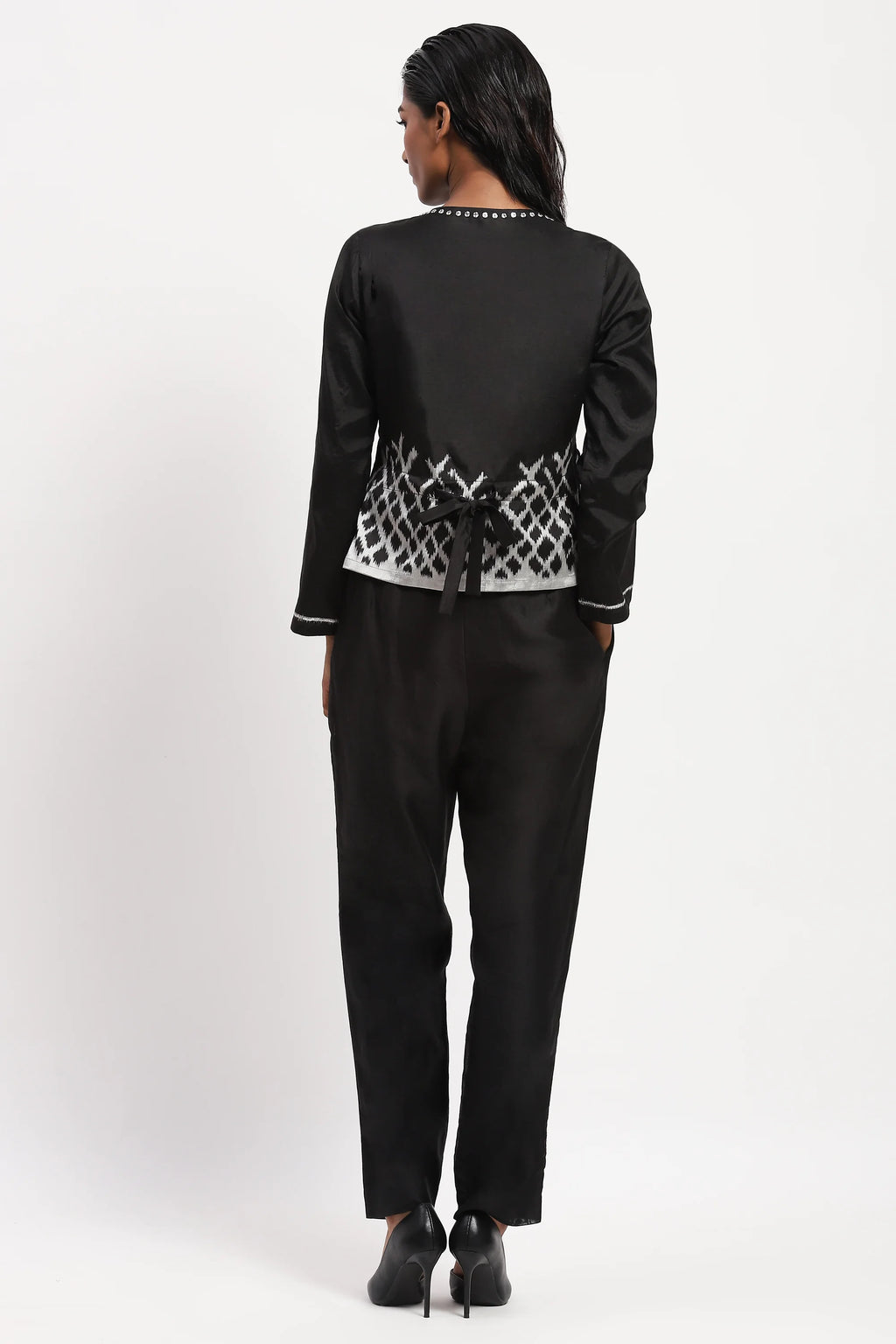 Lattice Ikat Top