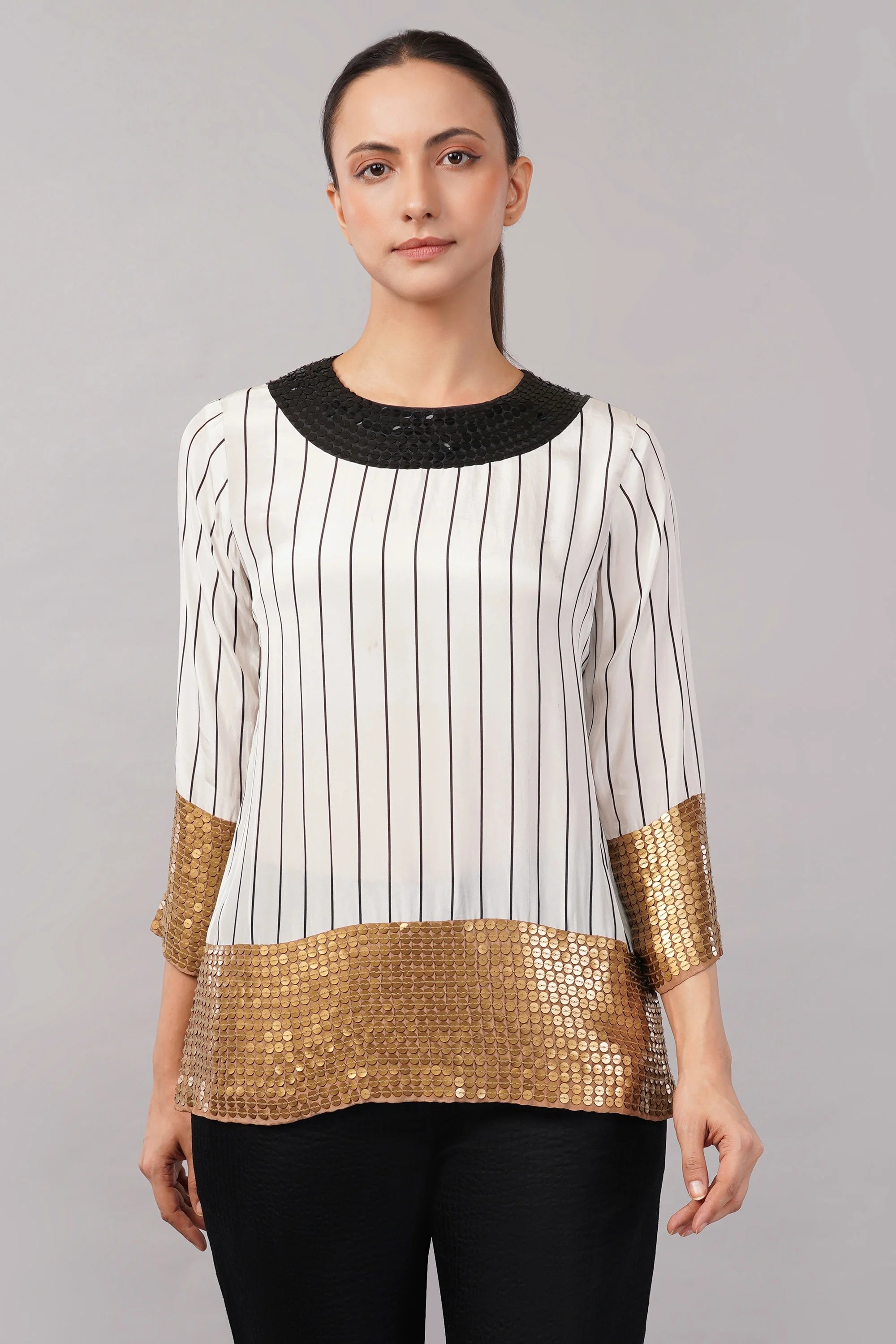 Solid Stripes Top