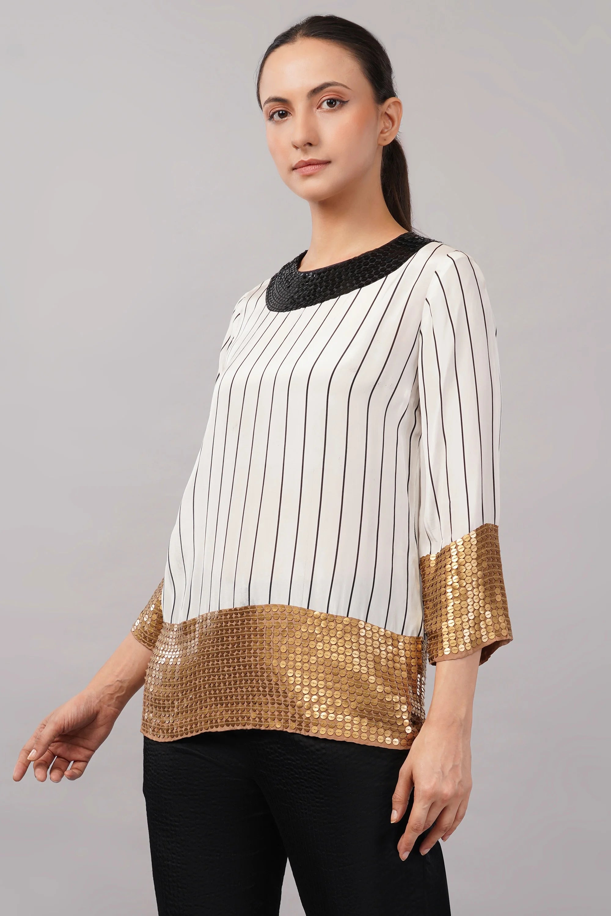 Solid Stripes Top