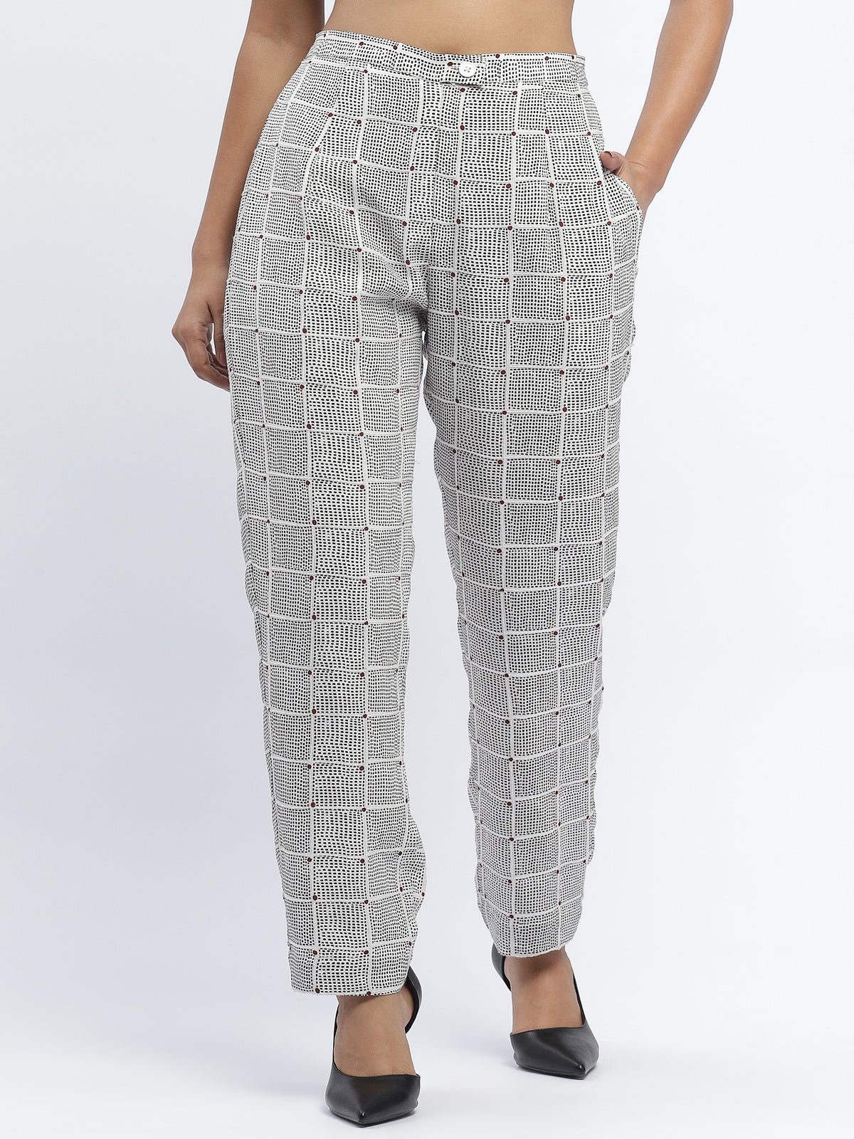 Dot Checks Trouser
