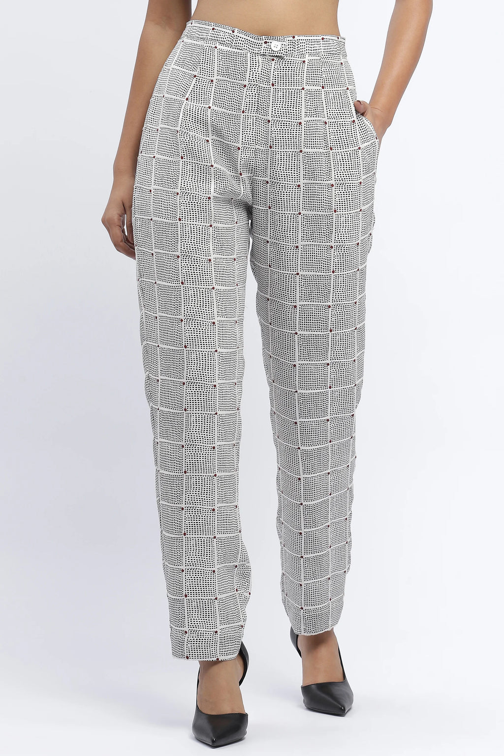 Dot Checks Trouser