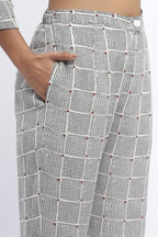 Dot Checks Trouser
