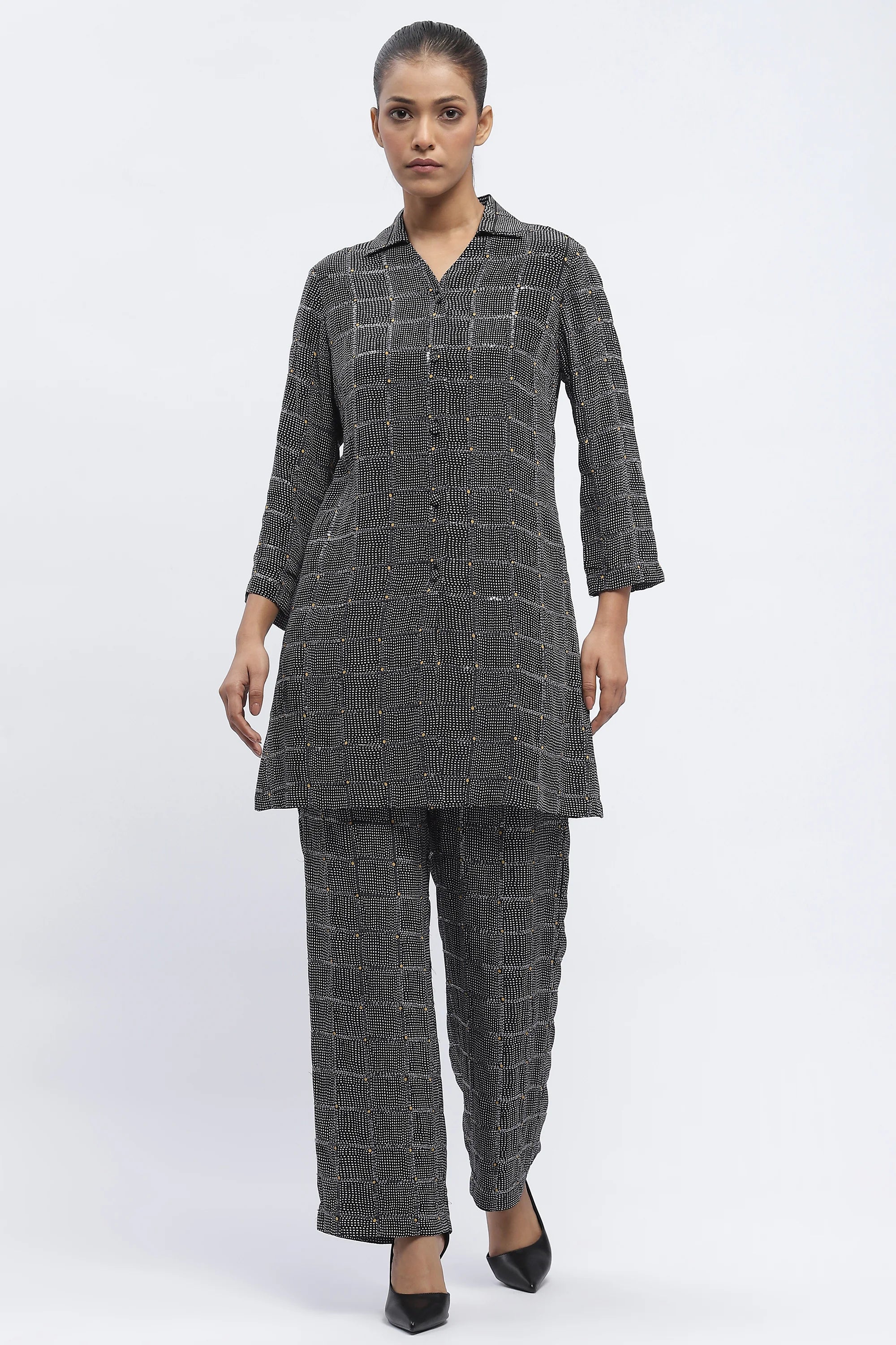 Dot Checks Trouser
