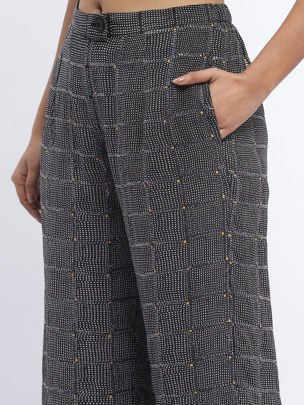 Dot Checks Trouser