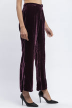 Velvet Solid Trouser