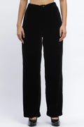 Velvet Solid Trouser