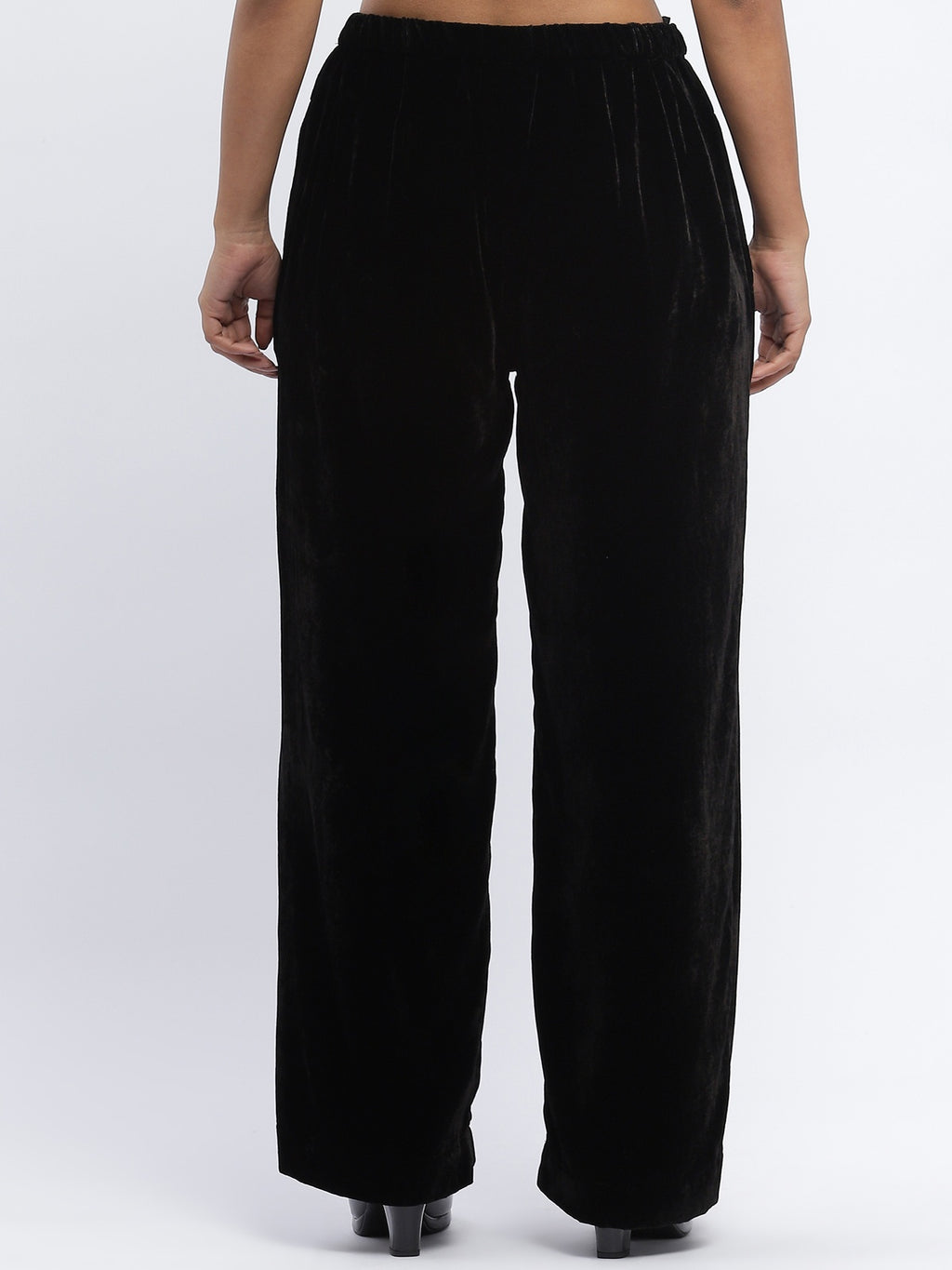 Velvet Solid Trouser