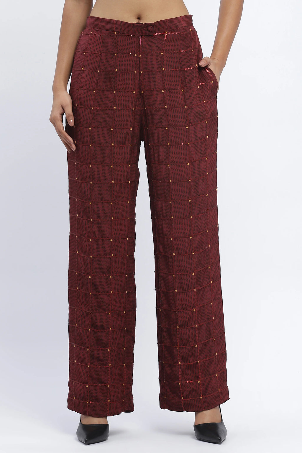 Dot Checks Trouser