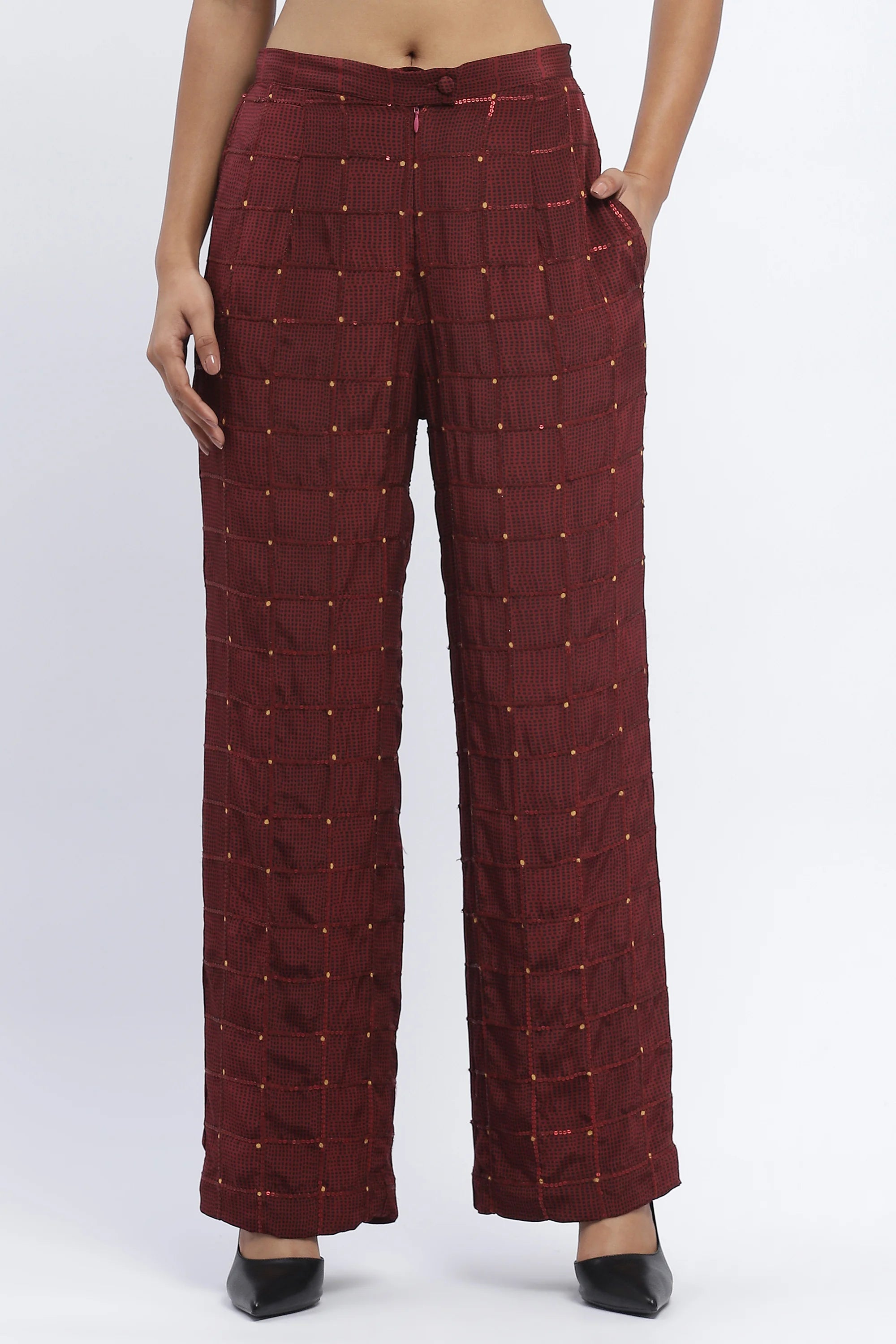 Dot Checks Trouser