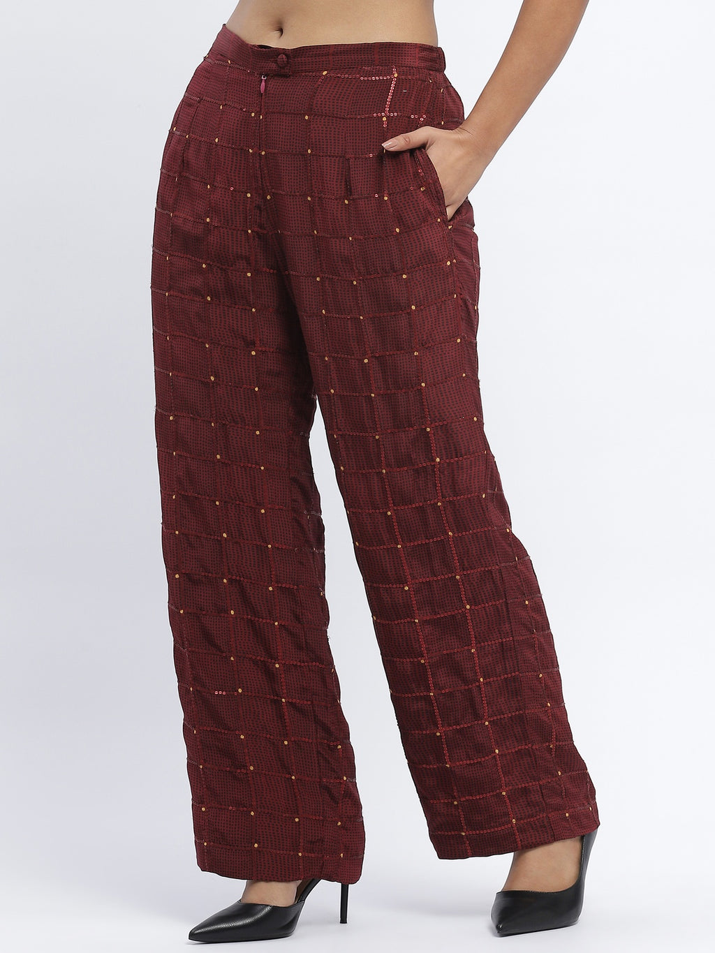 Dot Checks Trouser