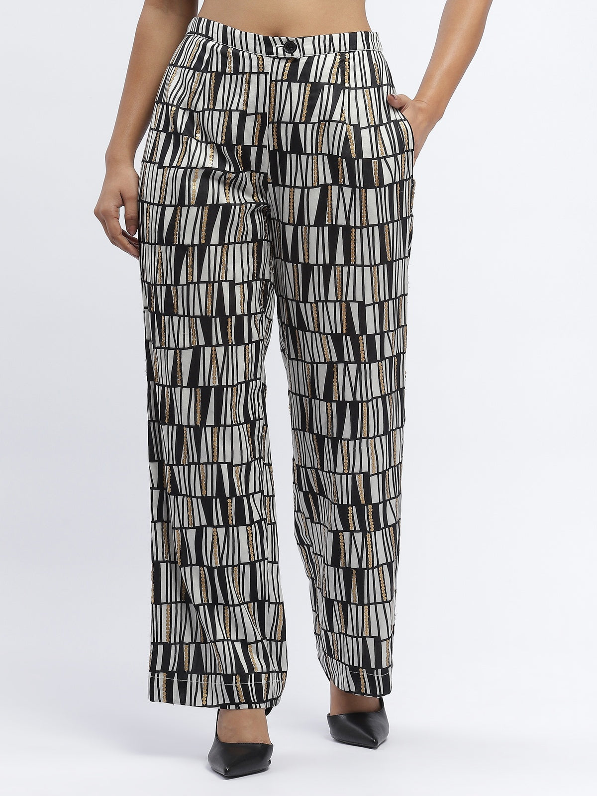 Broken Lines Trouser