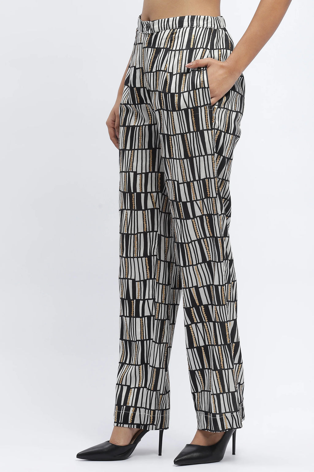 Broken Lines Trouser