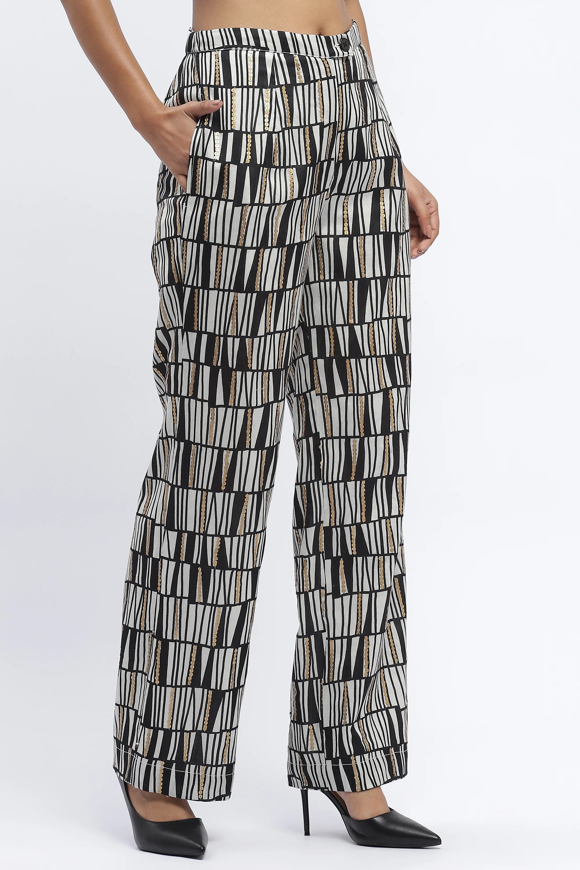 Broken Lines Trouser