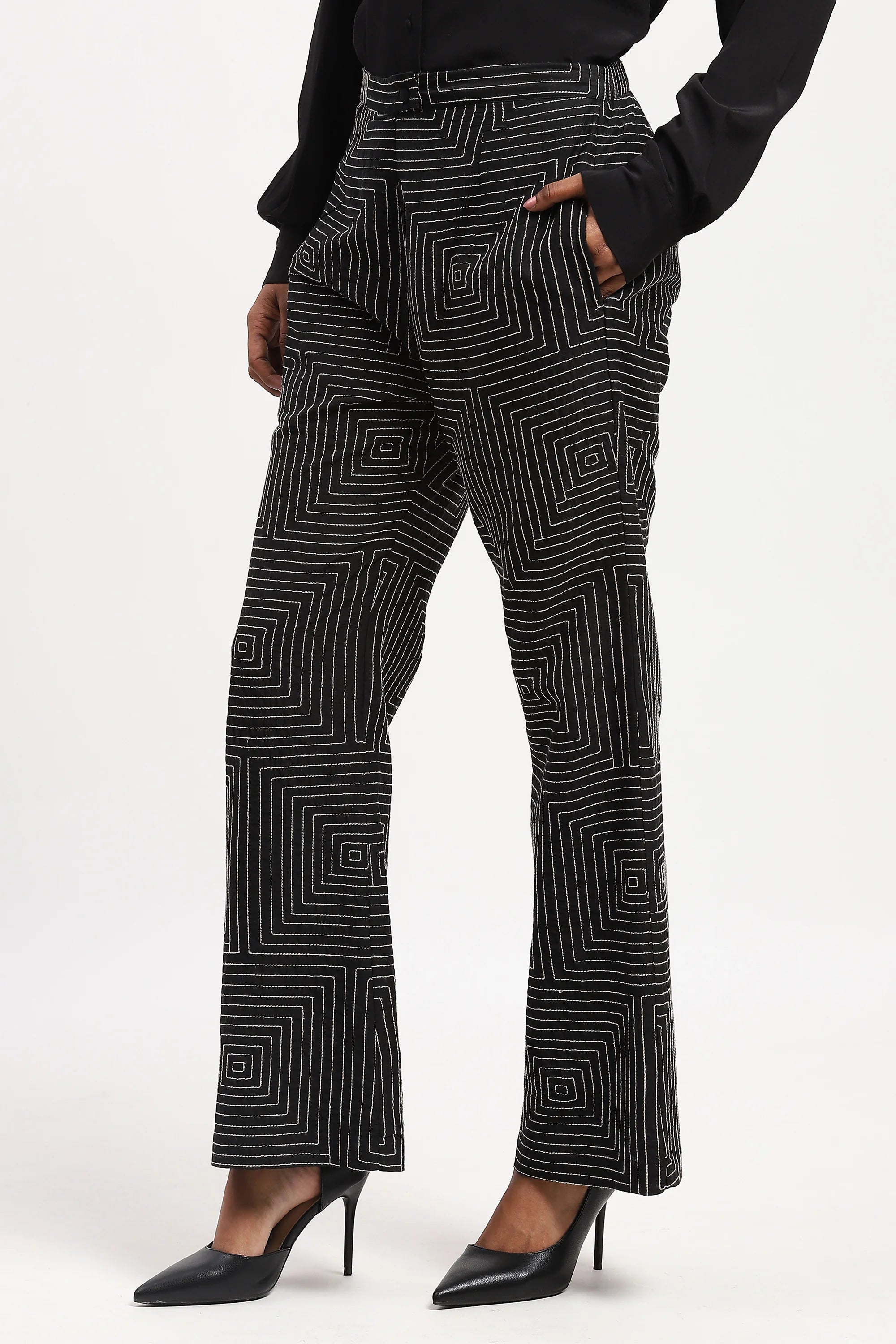 Layered Square Trouser