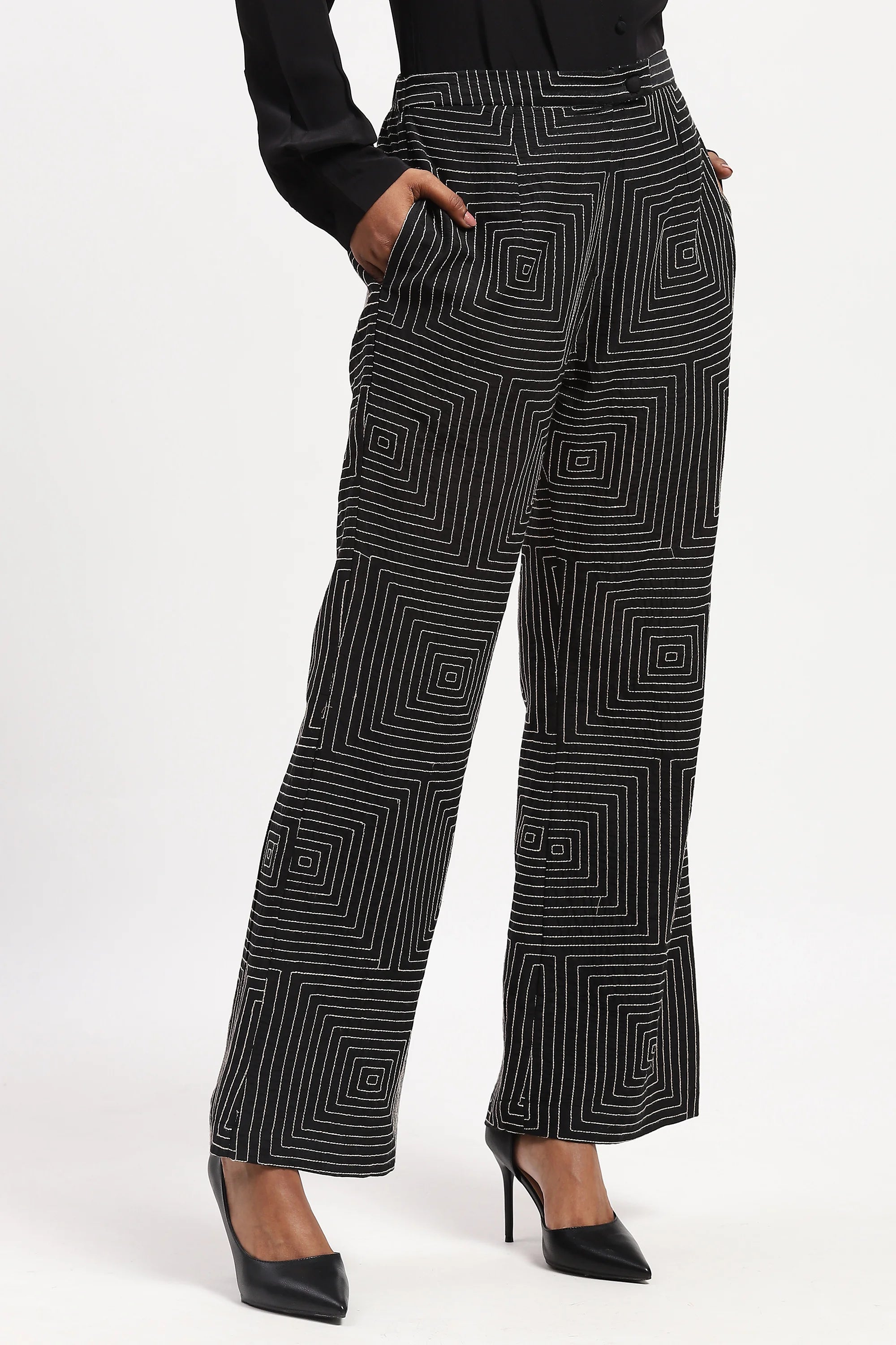 Layered Square Trouser