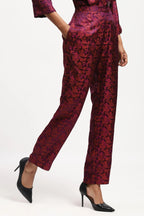 Floral Tanchoi Trouser