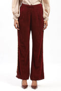 Dot Flock Trouser