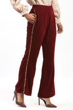 Dot Flock Trouser