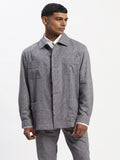 Diagonal Print Jacket