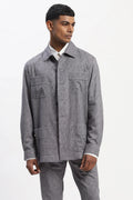 Diagonal Print Jacket