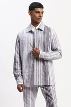 Watercolour Stripes Jacket