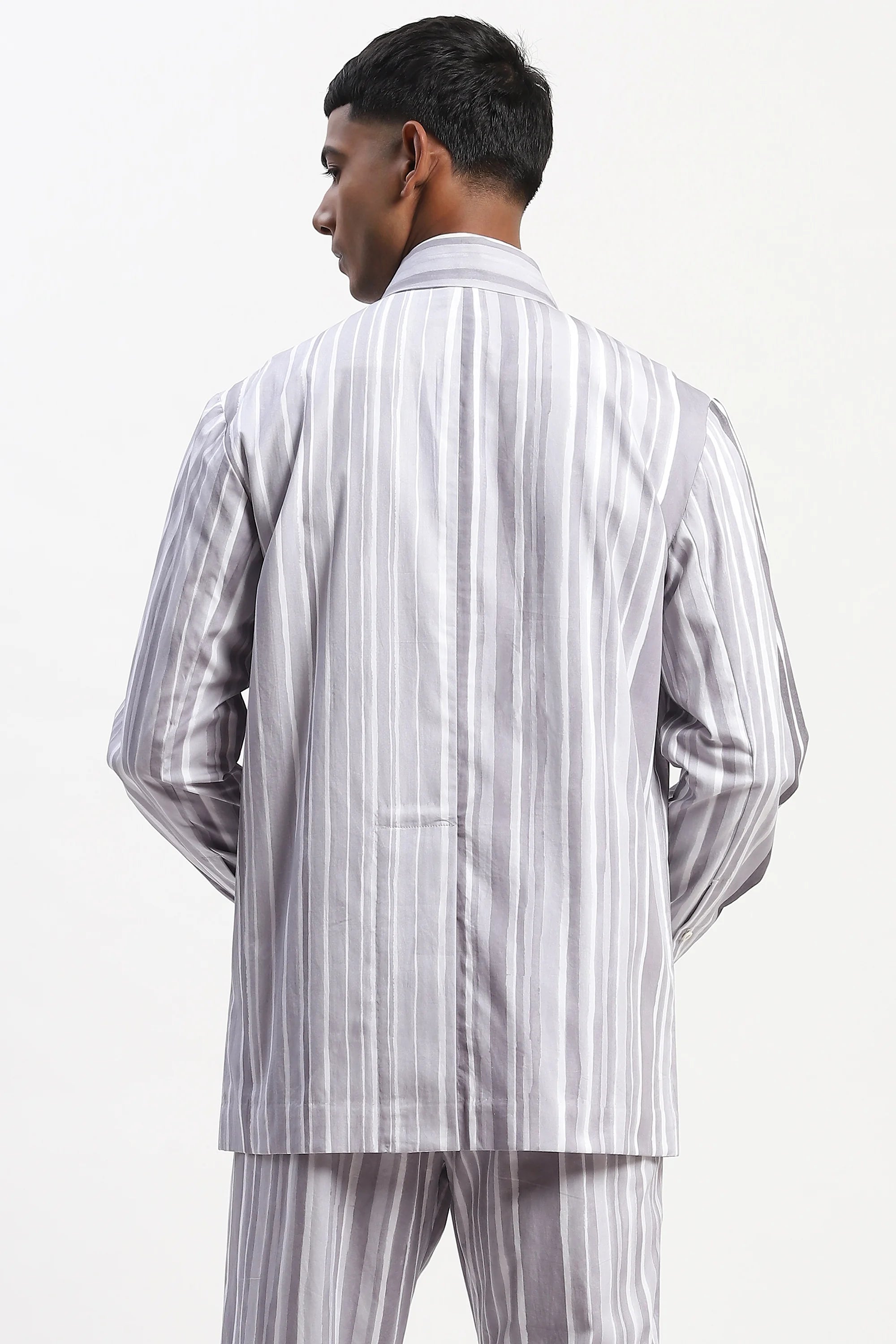 Watercolour Stripes Jacket