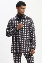 Watercolour Checks Jacket