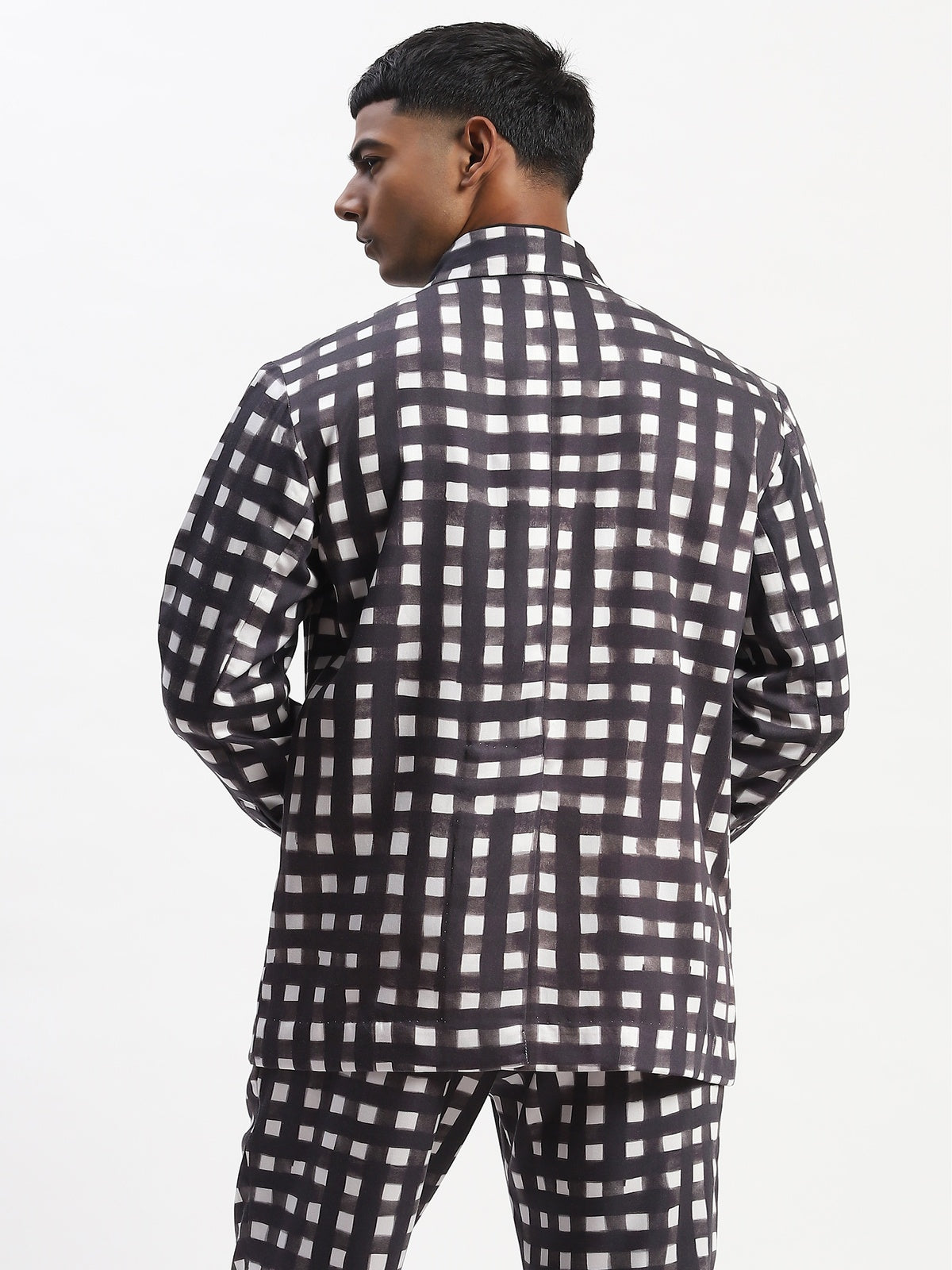 Watercolour Checks Jacket