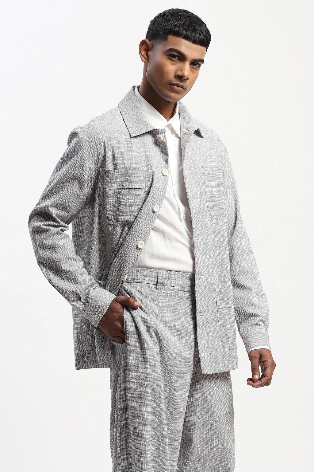 Hand - Drawn Lines Jacket