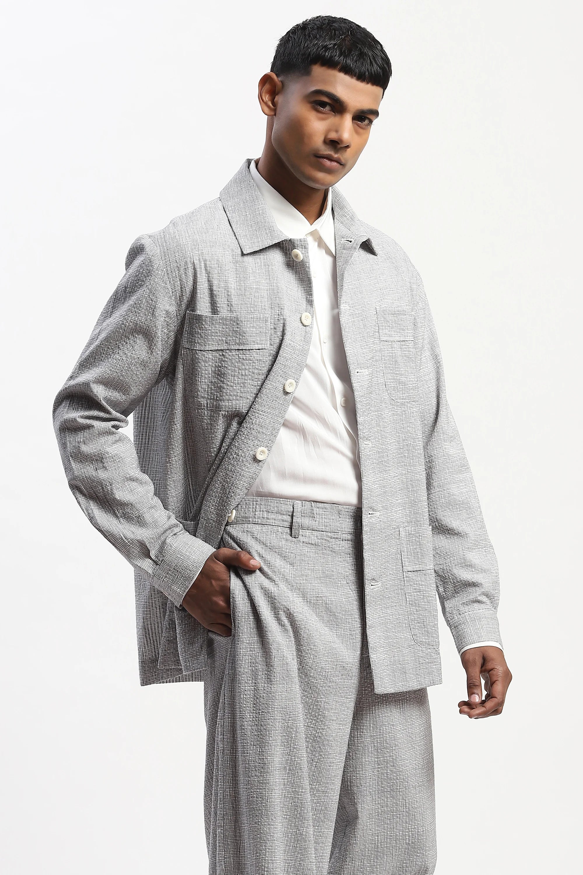 Hand - Drawn Lines Jacket