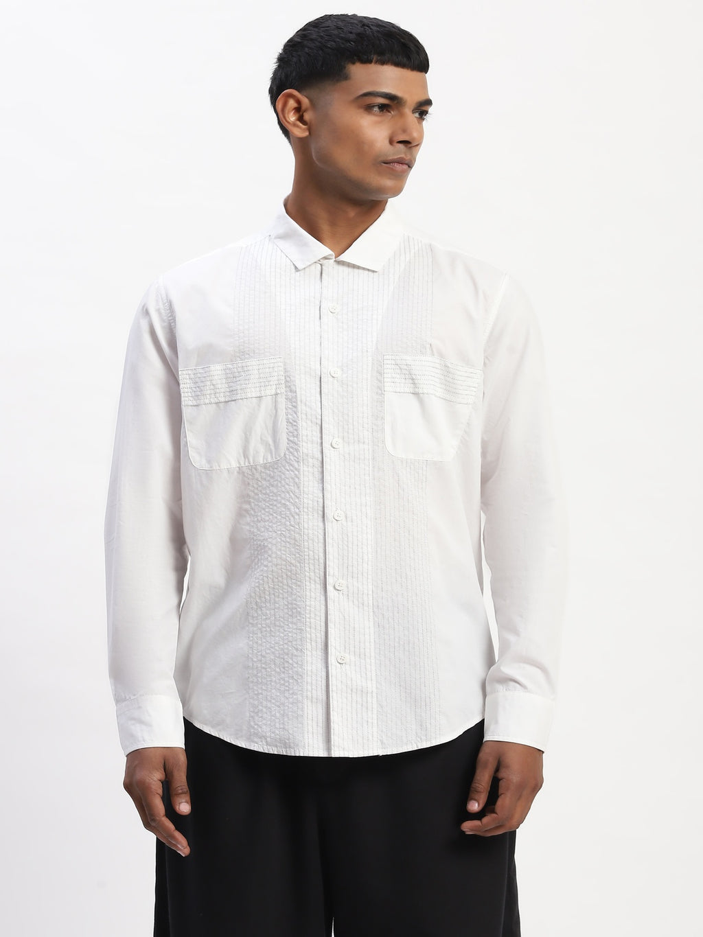 Engineered Trapunto Shirt