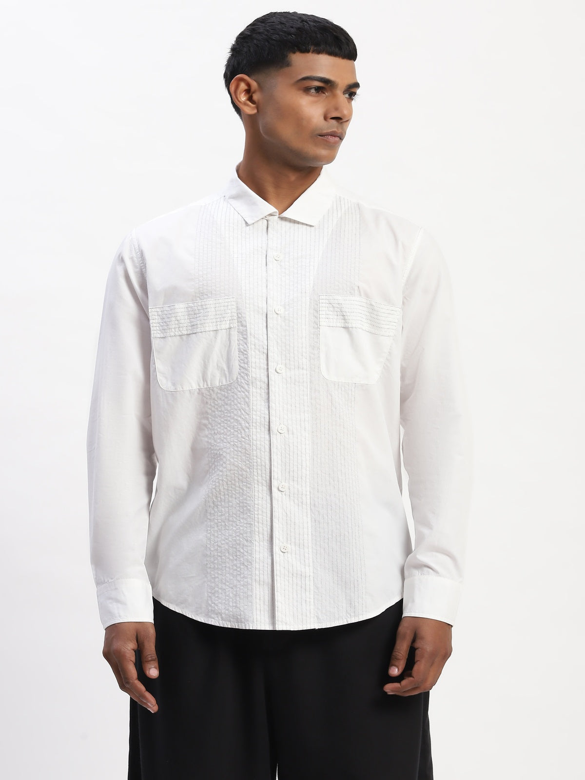 Engineered Trapunto Shirt