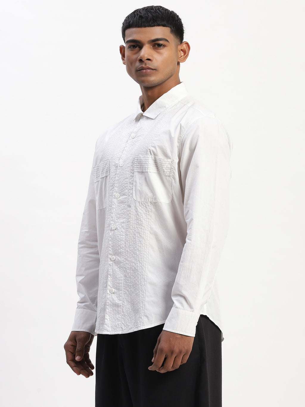 Engineered Trapunto Shirt