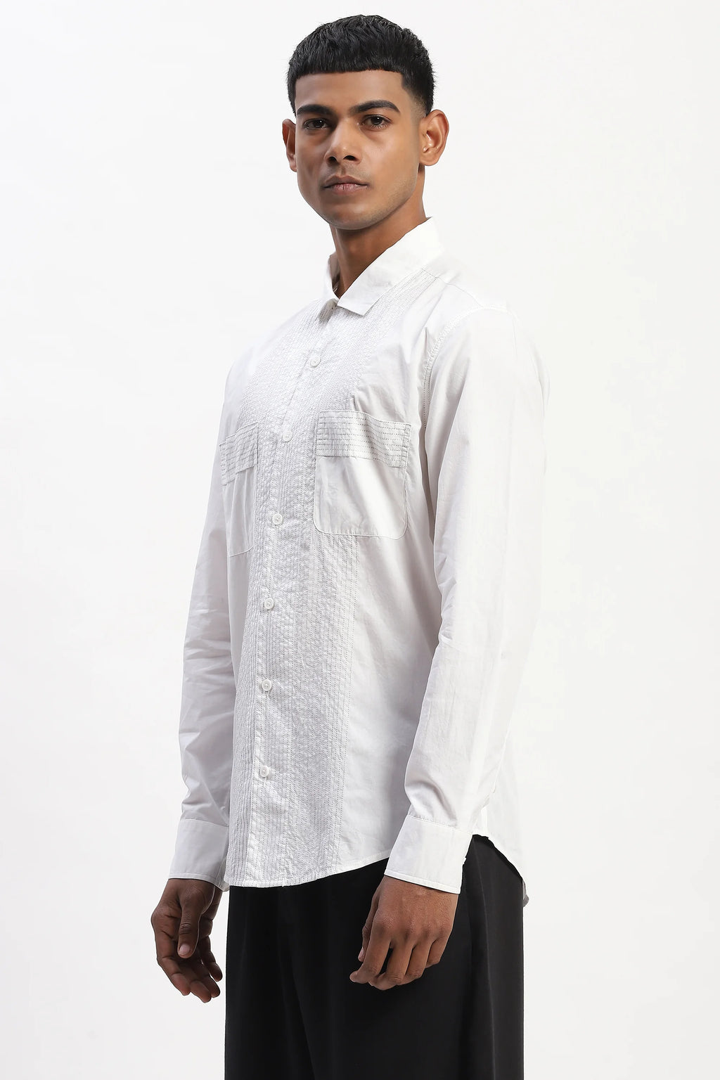 Engineered Trapunto Shirt