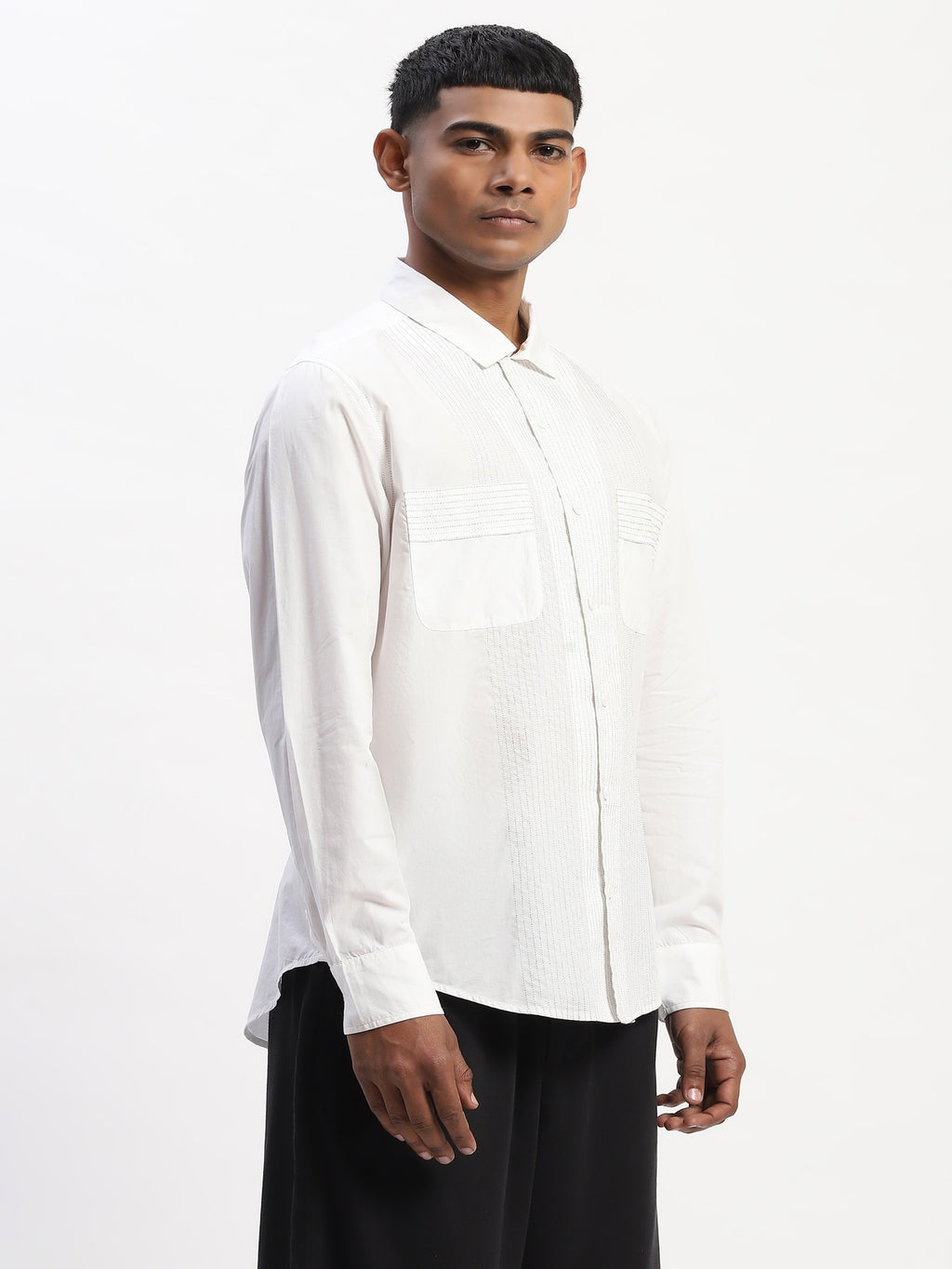 Engineered Trapunto Shirt
