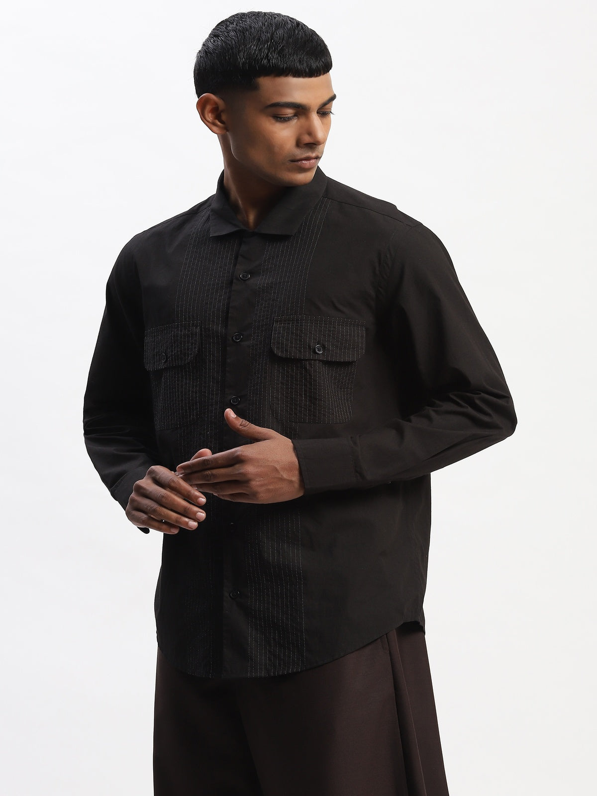 Engineered Trapunto Shirt