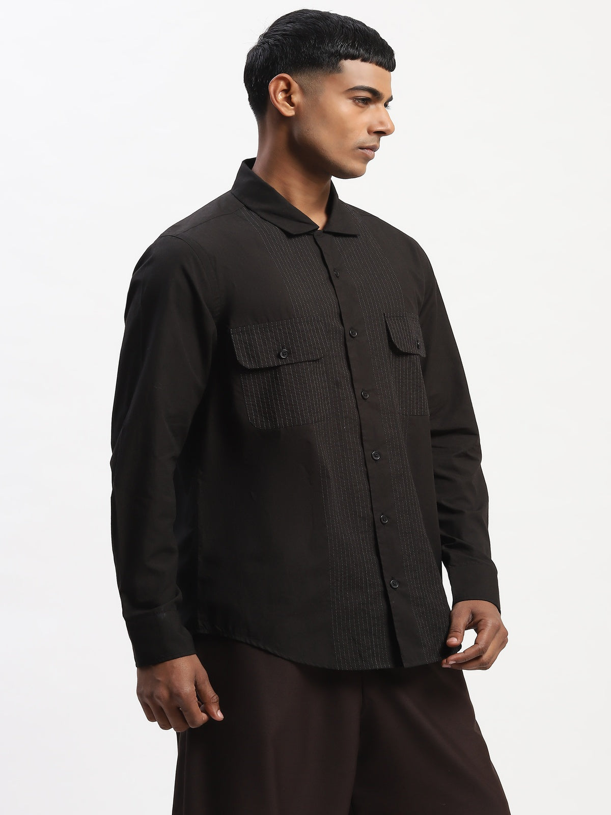 Engineered Trapunto Shirt