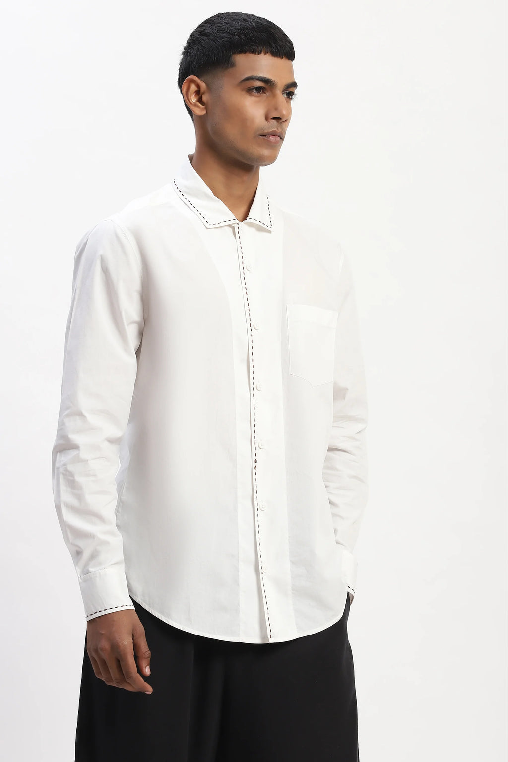 Engineered Kantha Shirt