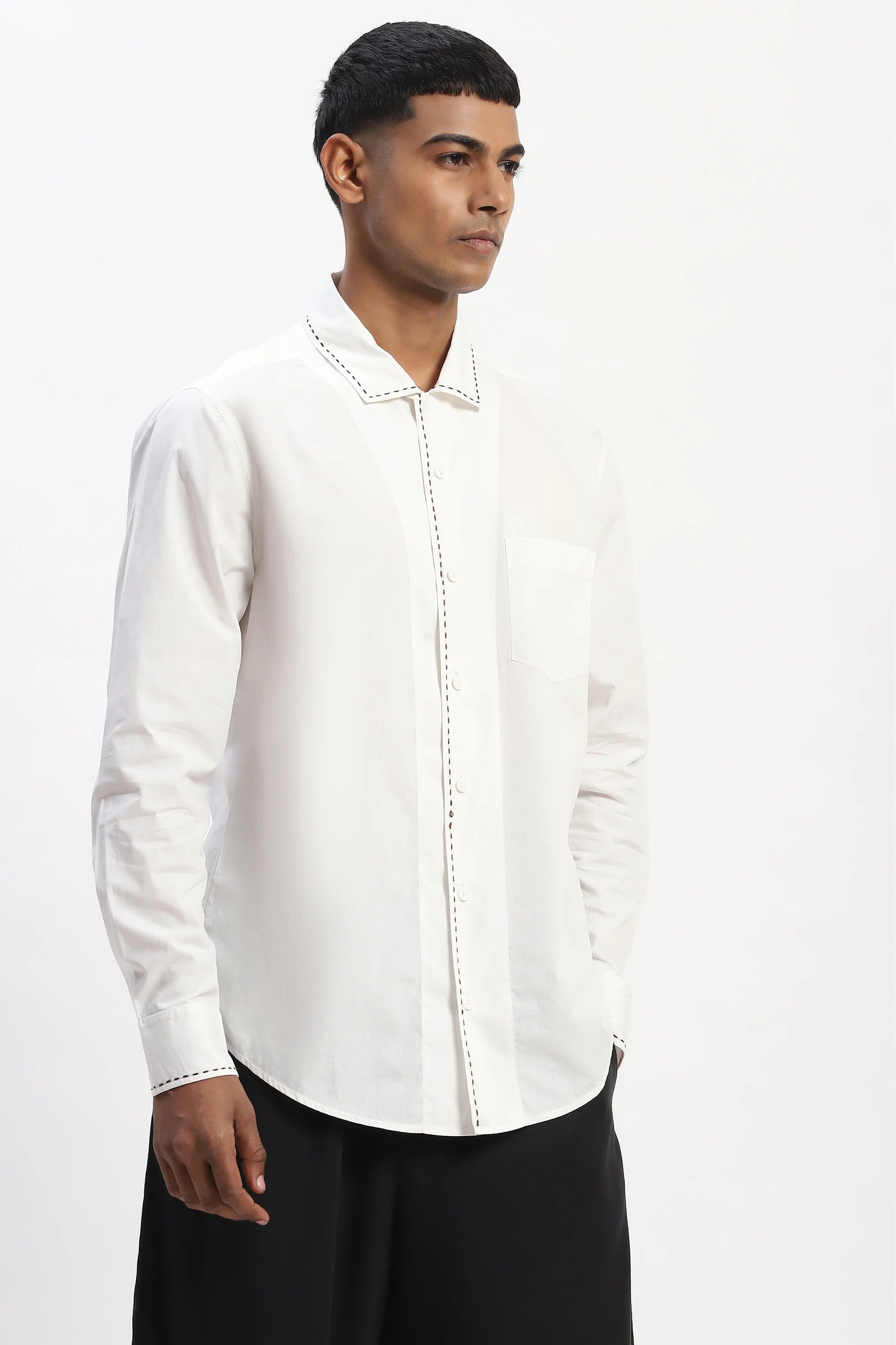 Engineered Kantha Shirt