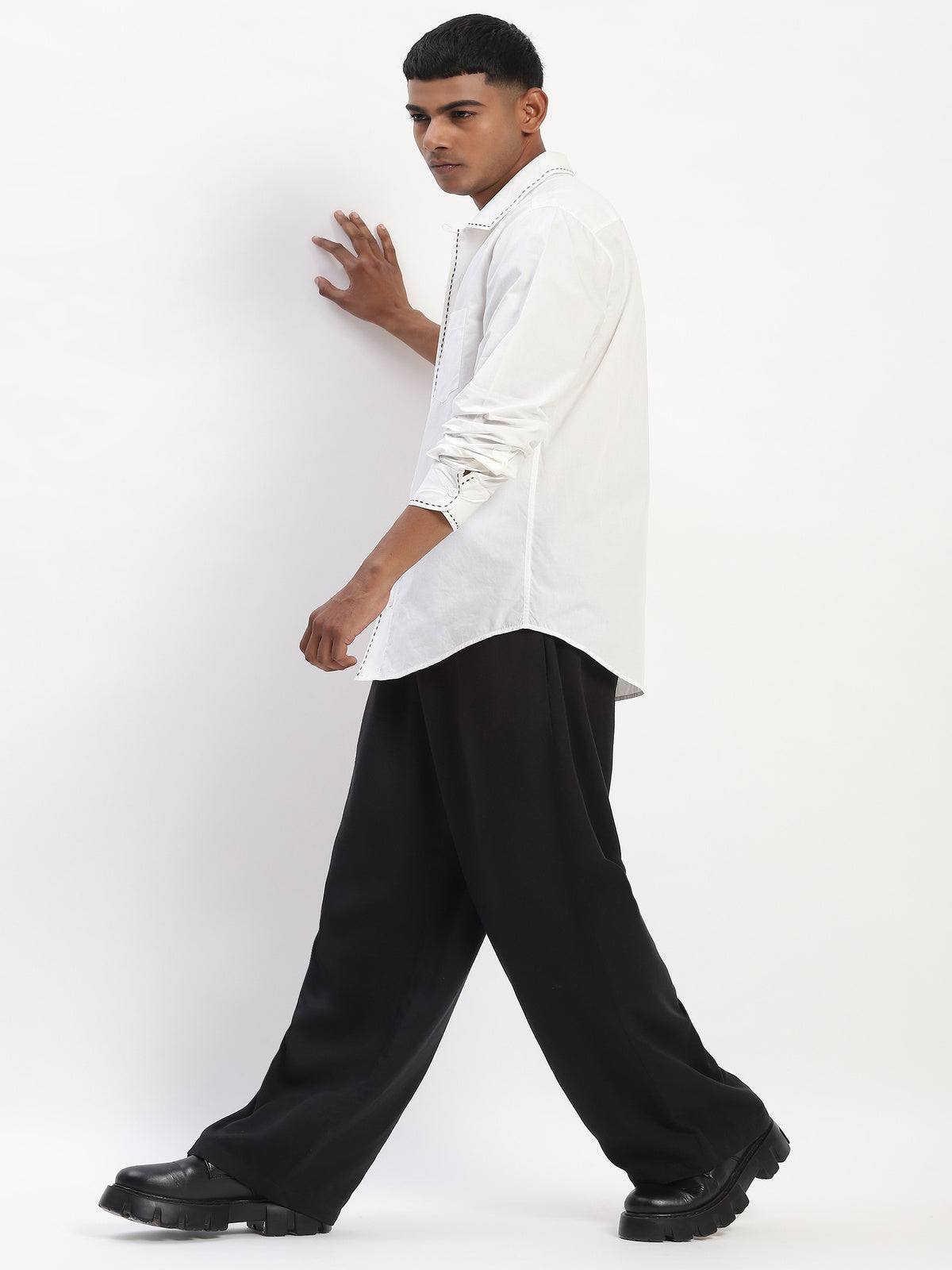 Engineered Kantha Shirt