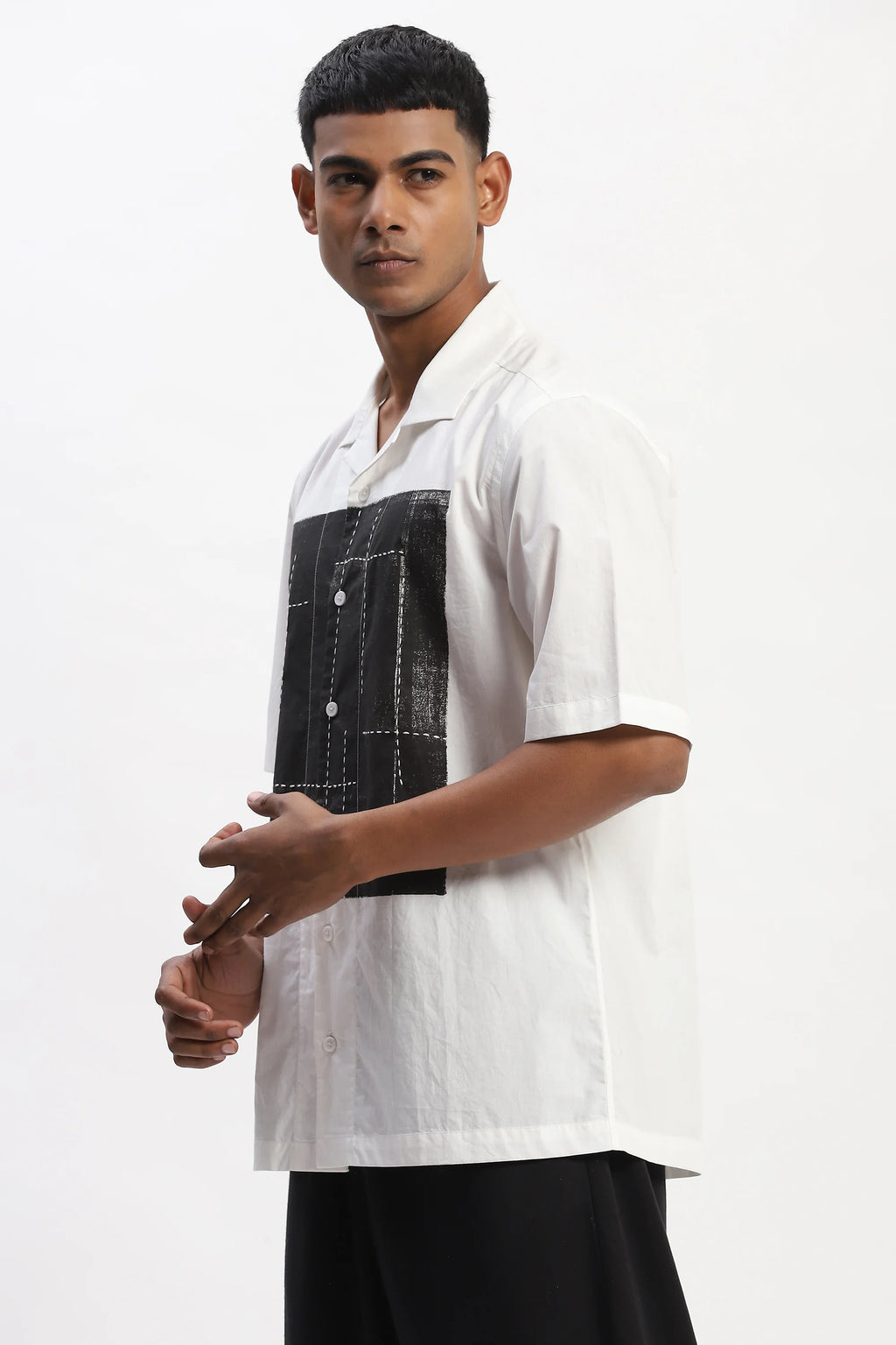 Engineered Blockprint Shirt