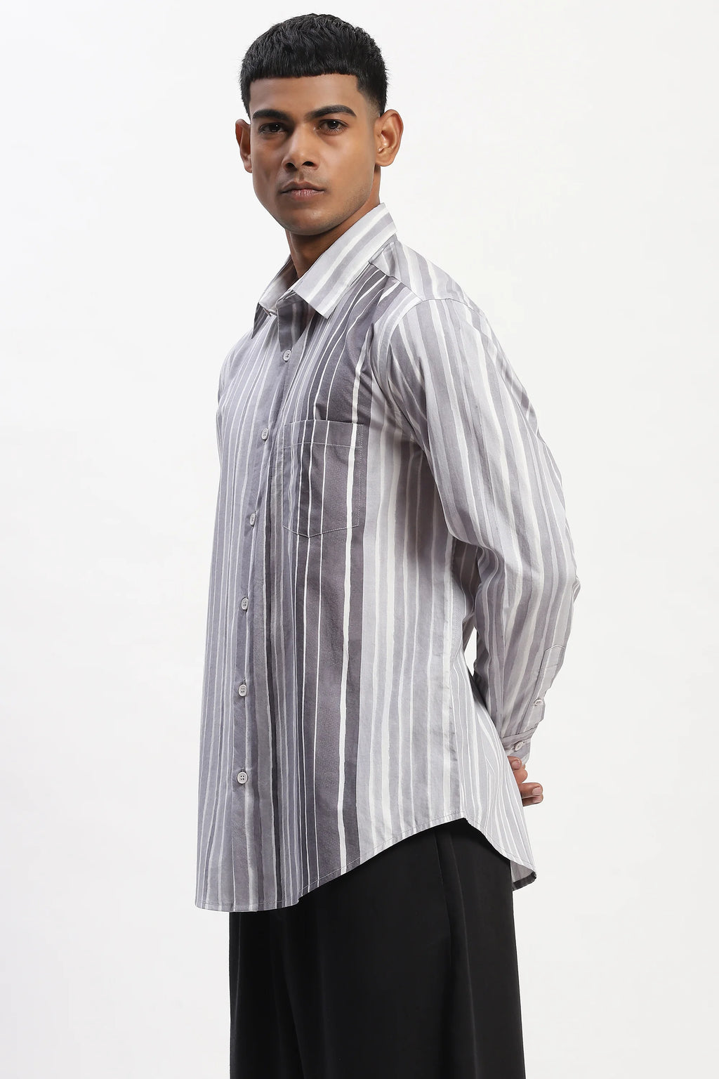 Watercolour Stripes Shirt