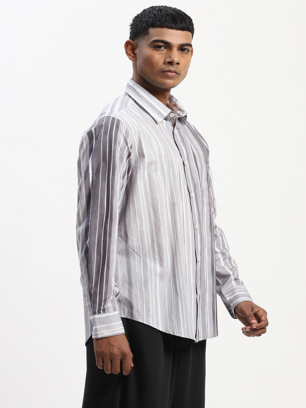 Watercolour Stripes Shirt