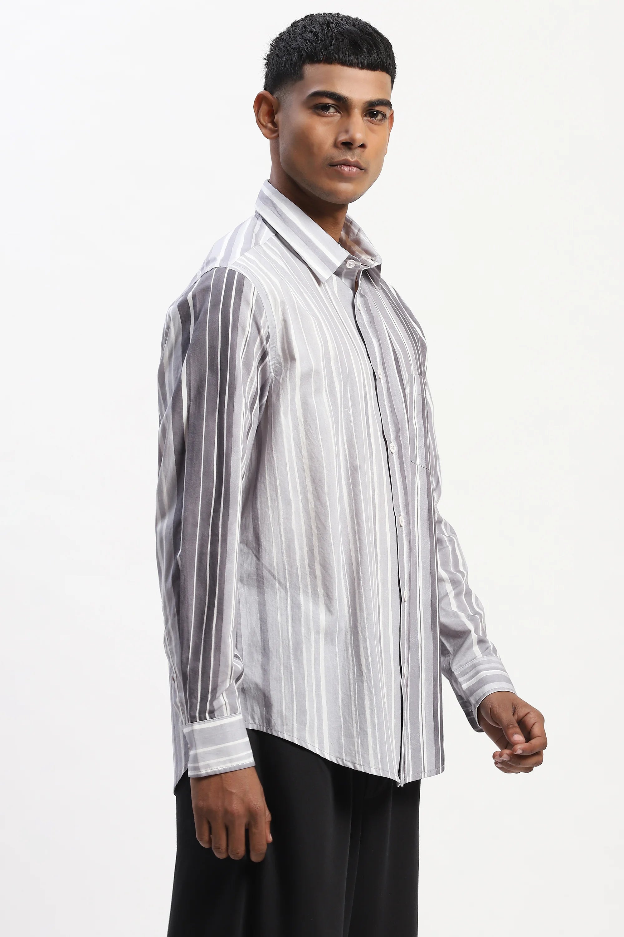 Watercolour Stripes Shirt