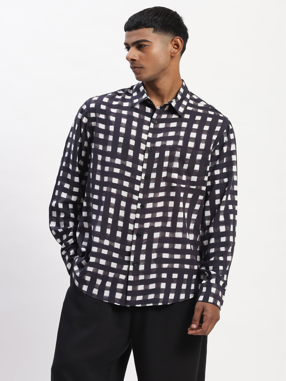Watercolour Checks Shirt