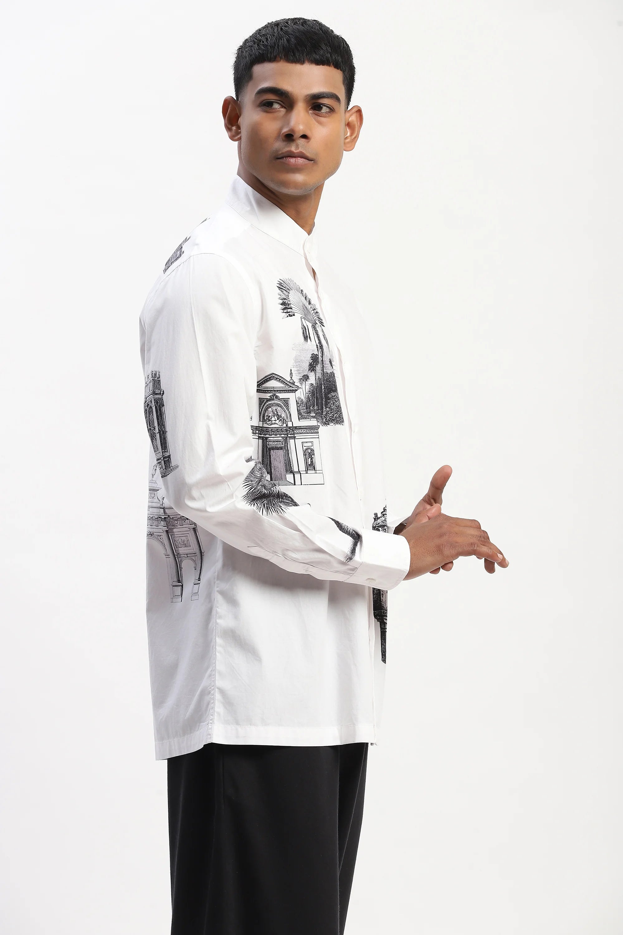 Architecture Print Shirt