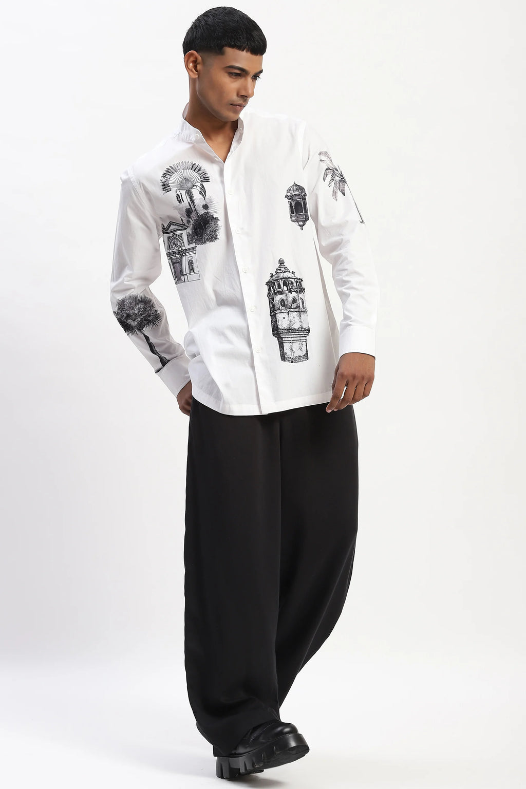 Architecture Print Shirt